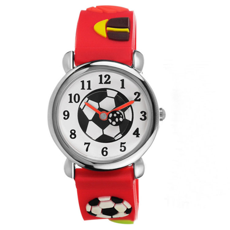 Factory supply 3D cartoon pattern quartz fashion hand watch kids watches