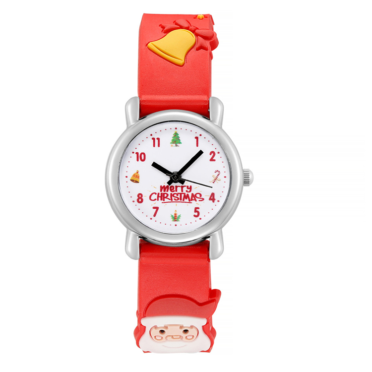 2022 Evertop hot selling waterproof lovely cartoon characters PVC rubber strap kids watch