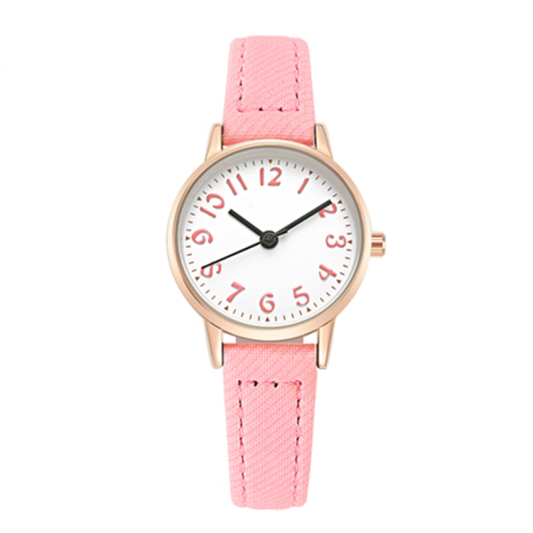 Top quality waterproof chain hand bercelet quartz watch kid watches