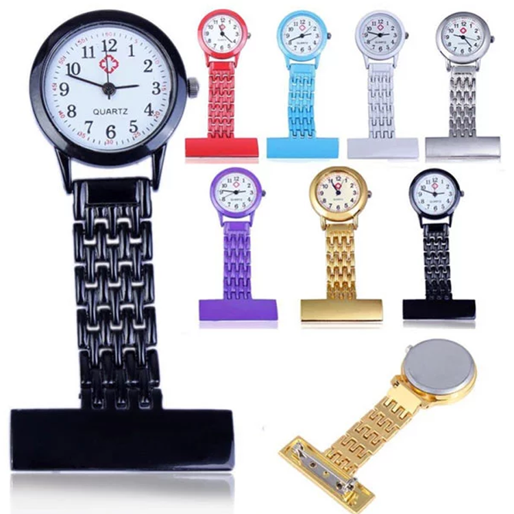 2022 newest design fashion nurse doctor diamond watch with cheap price popular in Ghana