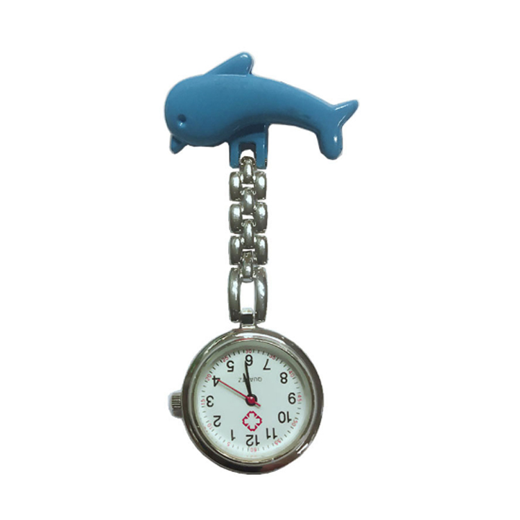 In Stock newest design alloy brooch nurse fob watch from shenzhen evens watch factory