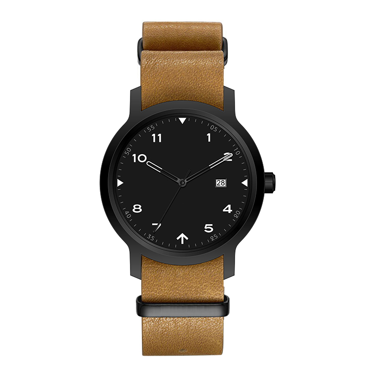 Sample available 316L stainless steel slim watch business men