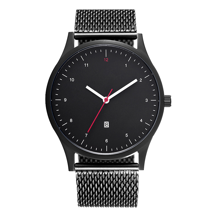 Custom logo china OEM waterproof quartz chronograph wrist luxury fashion watch men stainless steel w