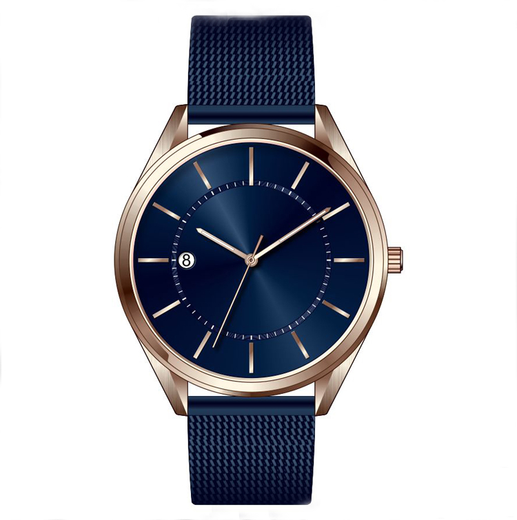 Hot selling men watches quartz business luxury classic trendy stainless steel  case back men watch O