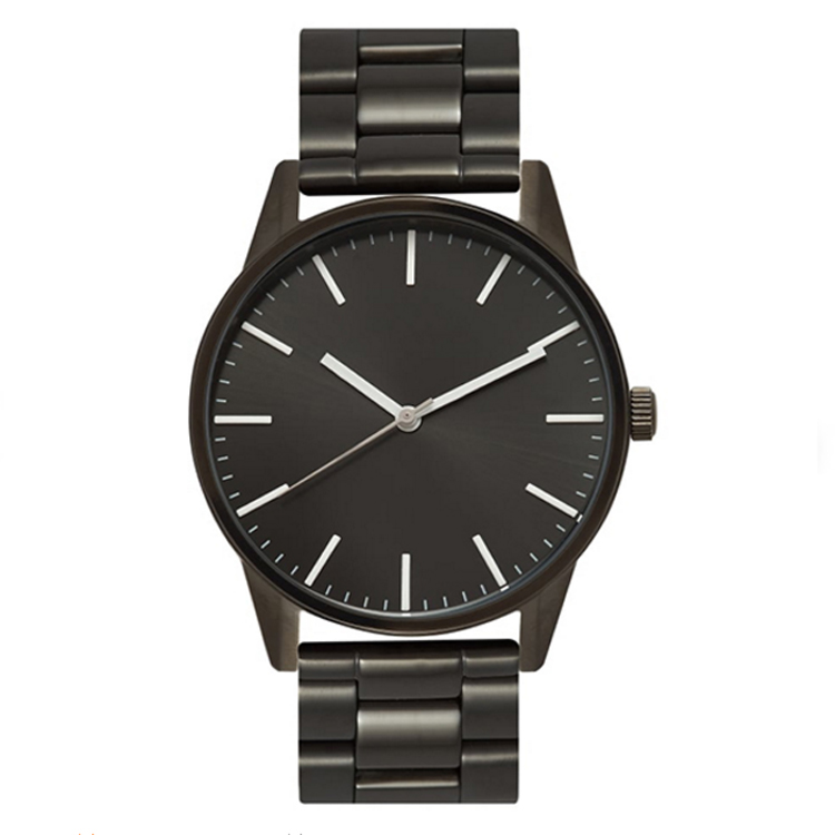 Stainless steel watch luxury waterproof quartz Oem brand big dial watch men's