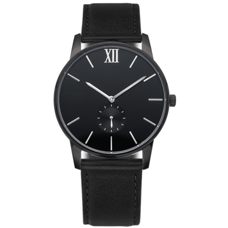 Hot selling custom logo stainless steel watch men quartz watch 