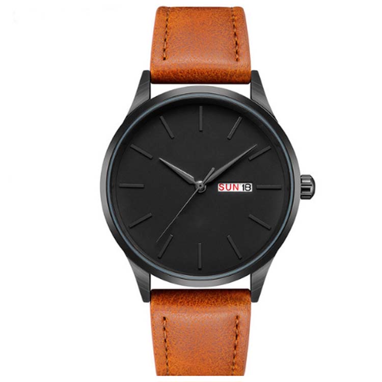 High quality men stainless steel quartz watch relogio