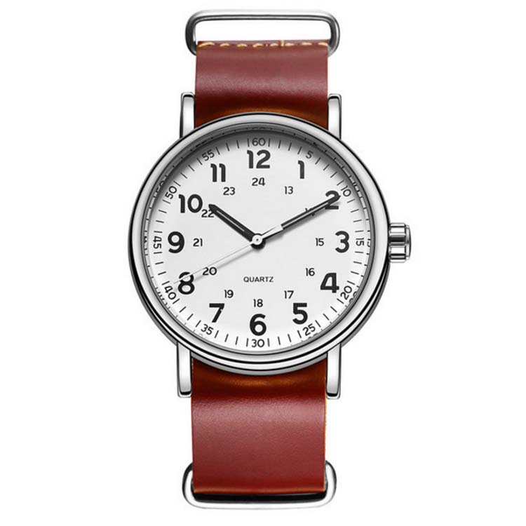 New Style high quality stainless steel back customize OEM classic quartz mens stainless steel watch