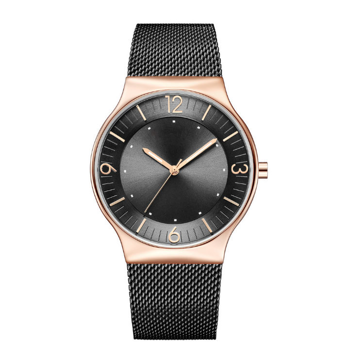 Luxury high quality fashion statement custom waterproof mens watches
