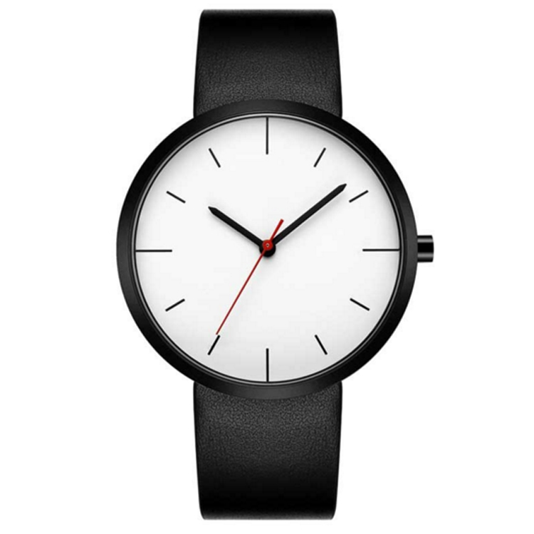 OEM stainless steel case back alloy case private label wristwatches men watch