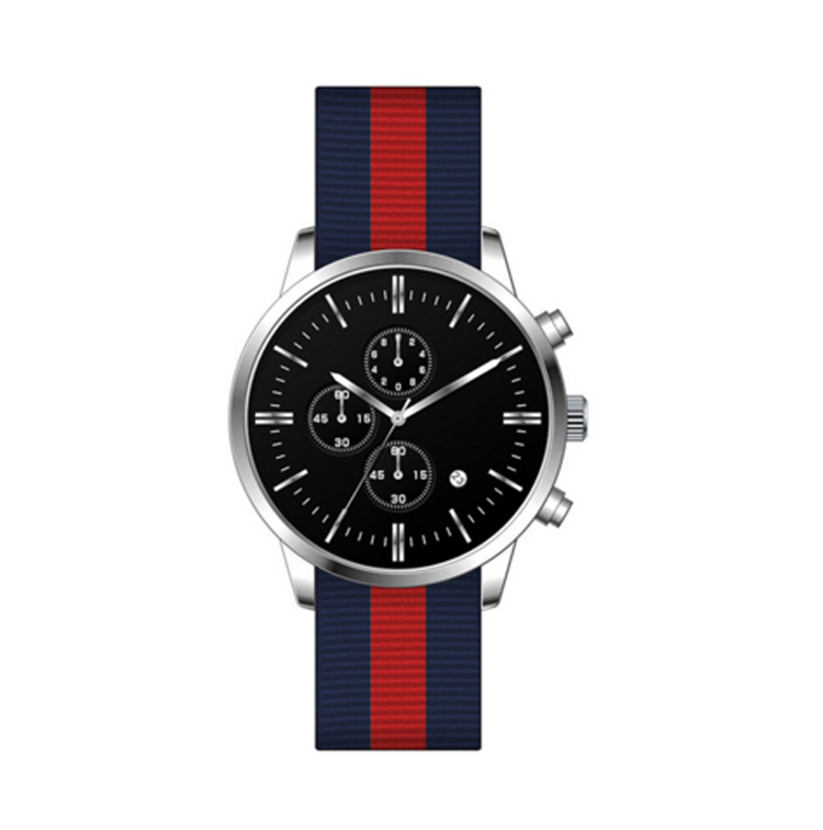 Custom logo watches japan chronograph movt montre homme men watch