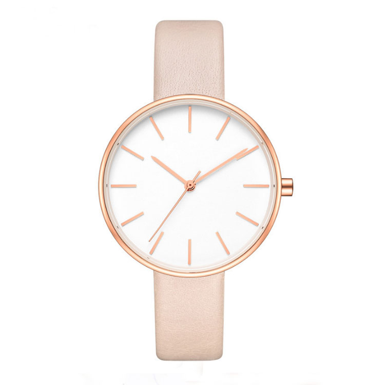 Reloj simple women fashion luxury watches big face leather watch more color for sale