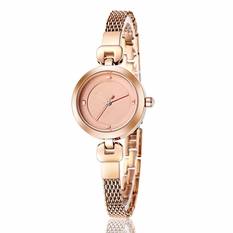 Ladies luxury quartz watch steel small case watch women girls gift