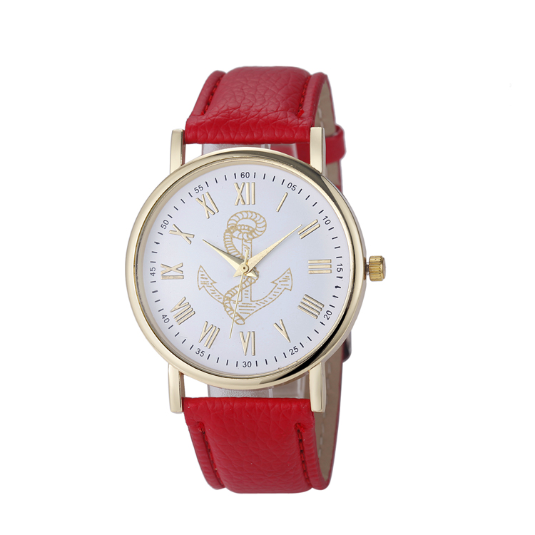 Free shipping for latest design leather quartz wrist fashion women watches for ladies wristwatch