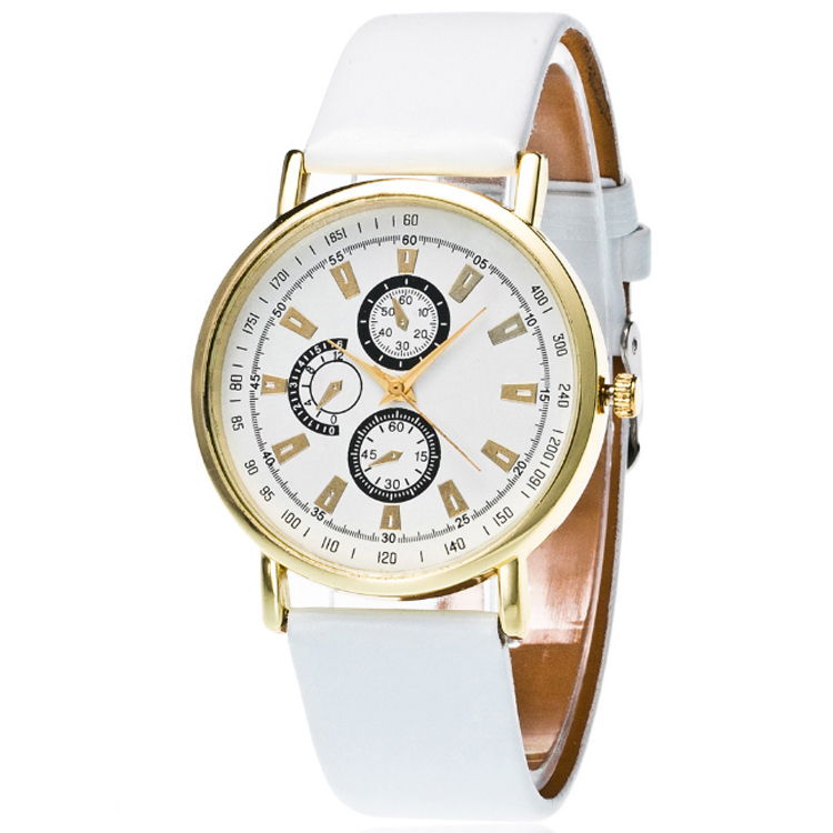 OEM/ODM custom brand leather strap stainless steel case back manufacturer ladies women watches for s