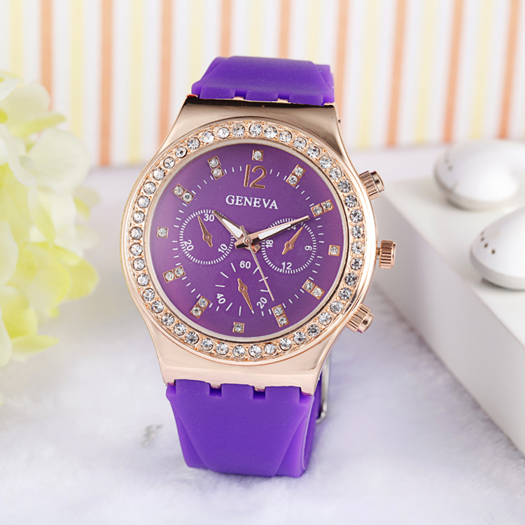 Shenzhen timepieces fashion new silicone watch big face 