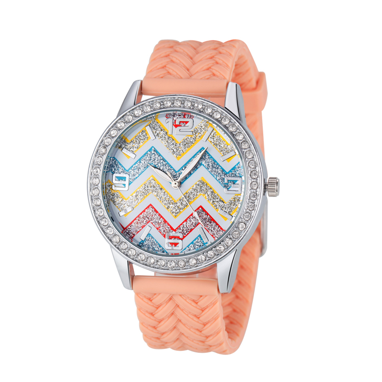 Factory price silicone watch strap big face women sports watch youth